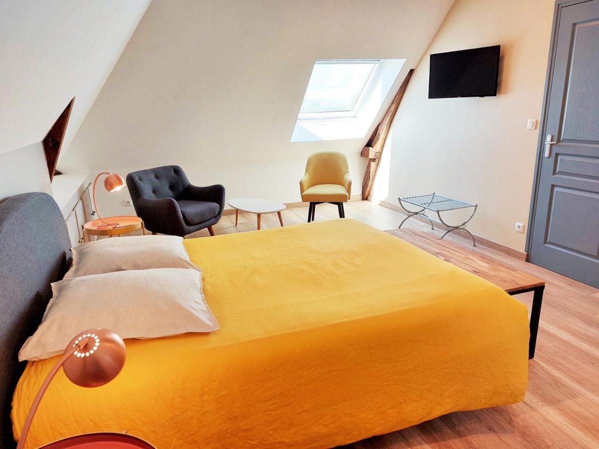 Les Jacquemarts Normands Maison D'Hotes - Guesthouse Belmesnil Zimmer foto