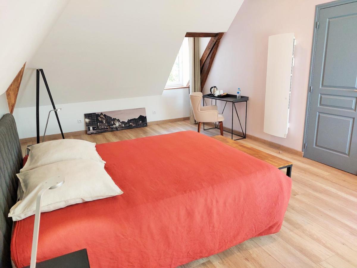 Les Jacquemarts Normands Maison D'Hotes - Guesthouse Belmesnil Zimmer foto
