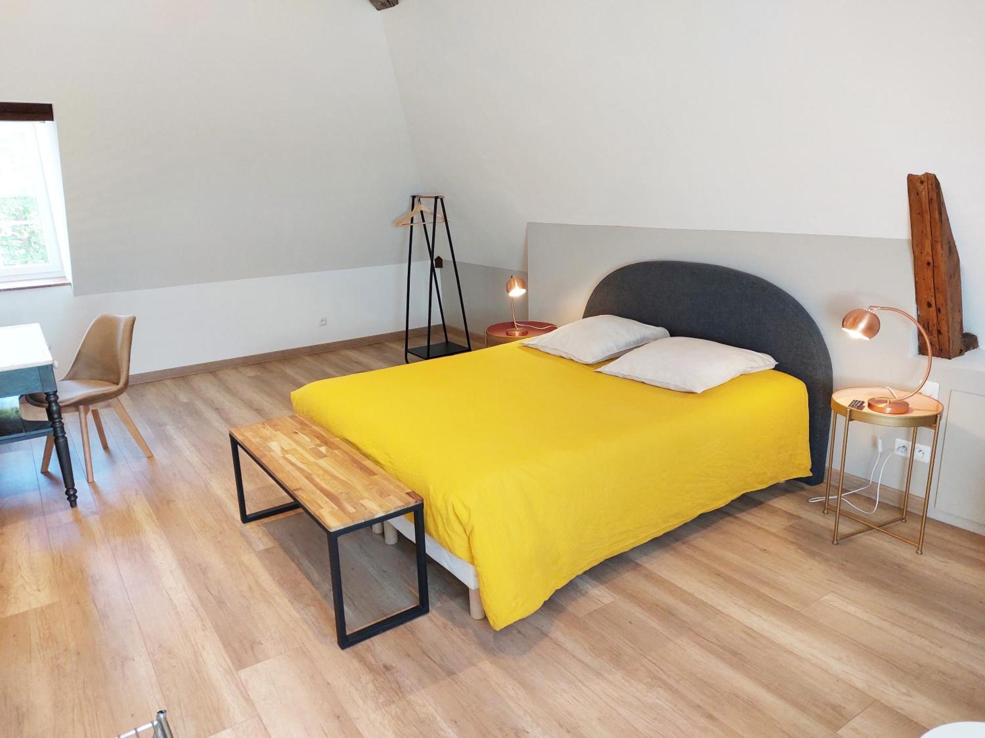 Les Jacquemarts Normands Maison D'Hotes - Guesthouse Belmesnil Zimmer foto